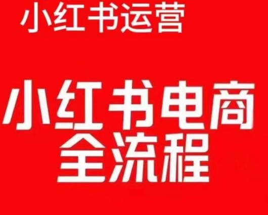 红薯电商实操课，小红书电商全流程-热点1站 - 热点知汇专注网赚项目资源知识聚汇